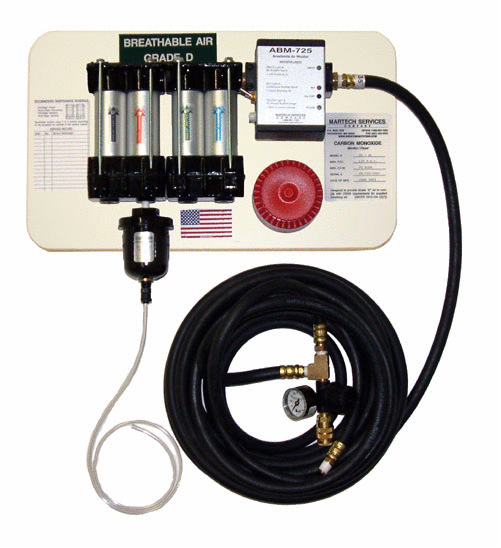 Single Line Breathing Air System by Martech Services