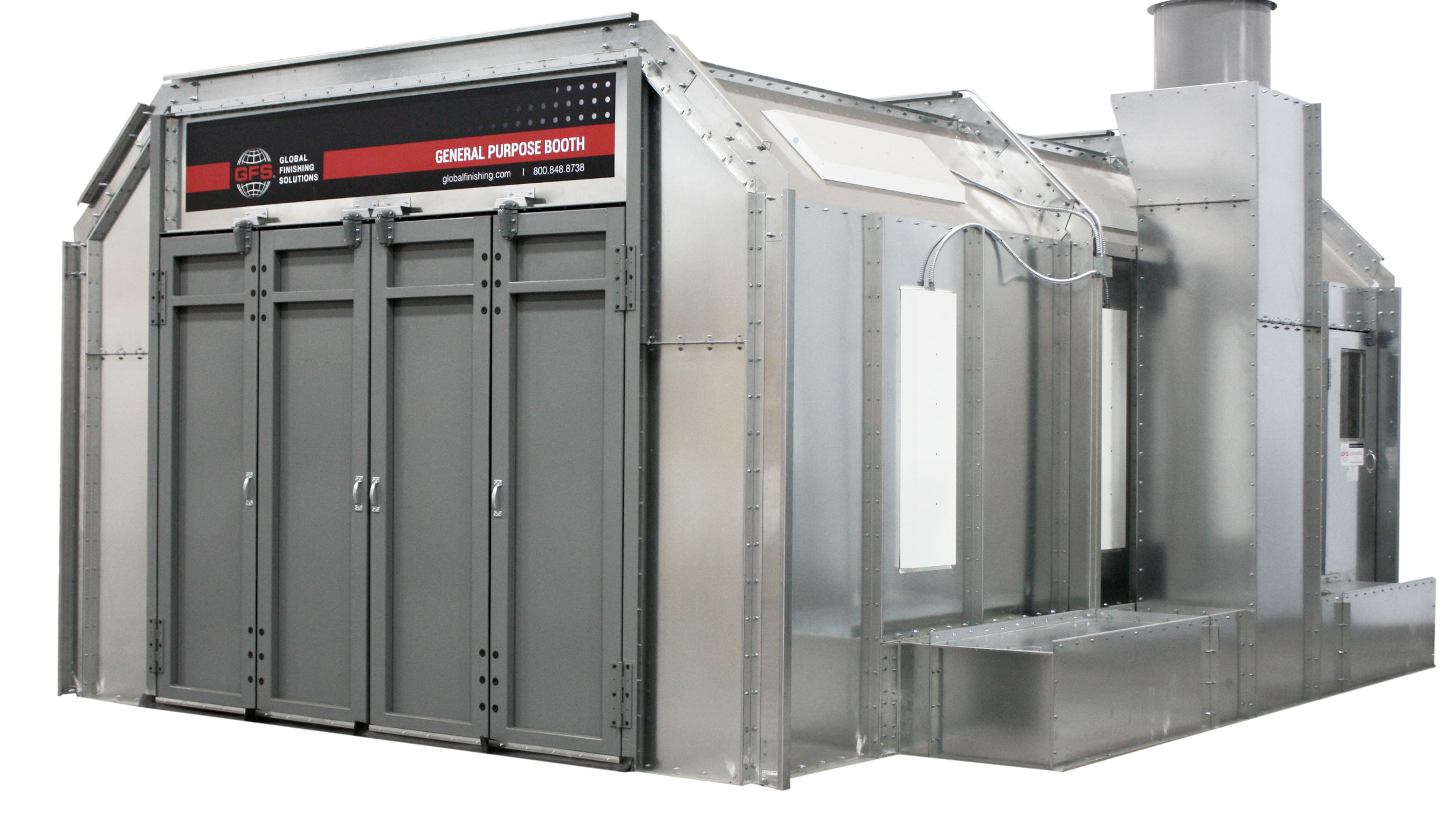 GFS General Purpose Side Downdraft Non-Pressurized Paint Booth 1 GFS General Purpose Side Downdraft Non-Pressurized Paint Booth