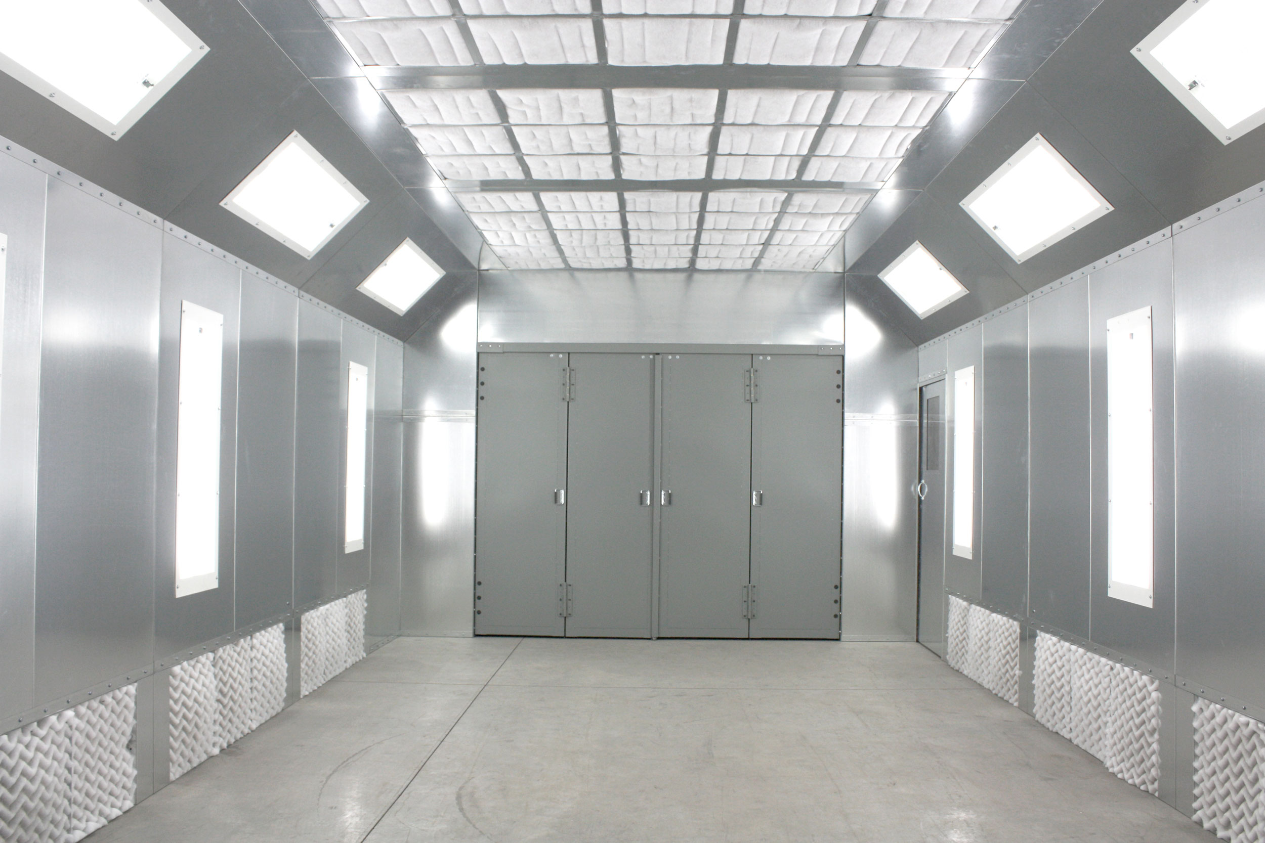 GFS General Purpose Side Downdraft Non-Pressurized Paint Booth 2 GFS General Purpose Side Downdraft Non-Pressurized Paint Booth - Image 2