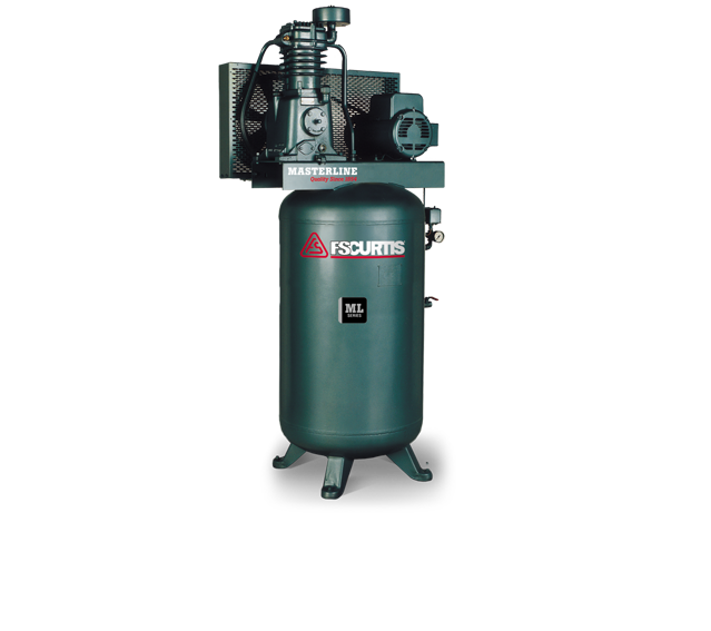 FS Curtis ML Series 5-30HP Reciprocating Air Compressors 3 FS Curtis ML Series 5-30HP Reciprocating Air Compressors - Image 3
