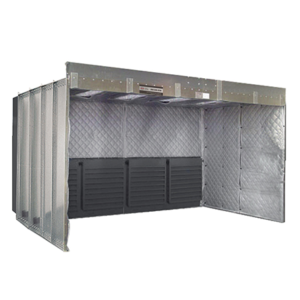 Example of Sanding or Grinding Booth for Dust Collection