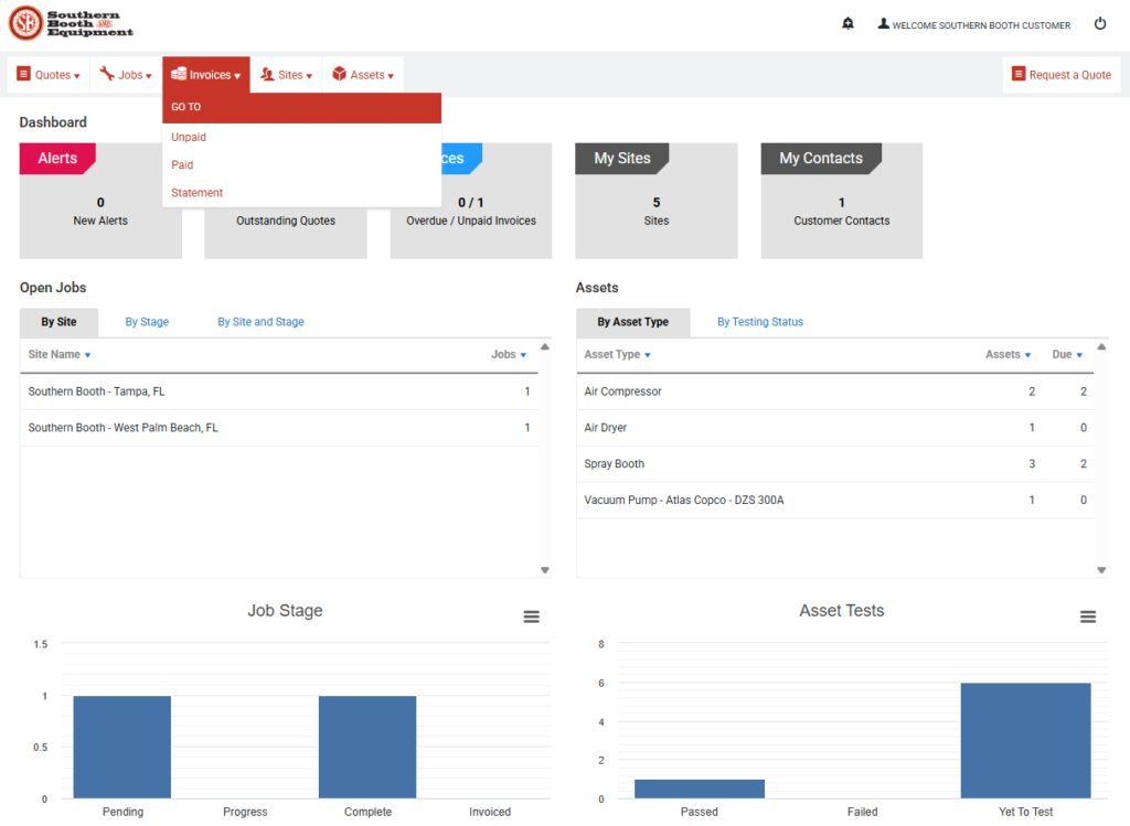 Southern Booth & Equipment Launches New Customer Portal to Deliver Greater Transparency, Visibility, and Control 1