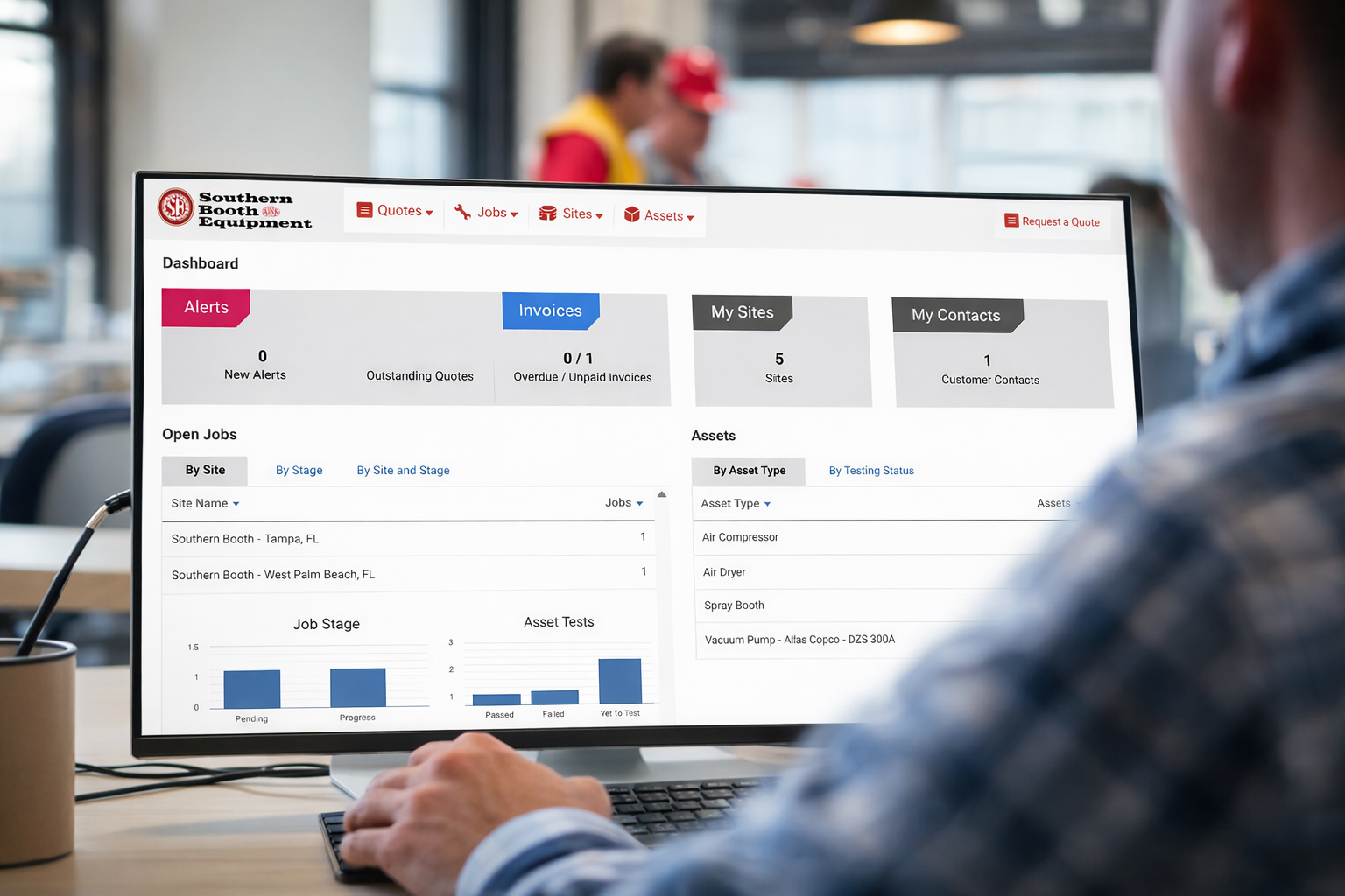 Blog 1 Southern Booth & Equipment Launches New Customer Portal to Deliver Greater Transparency, Visibility, and Control