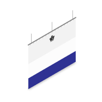 Single Curtain Model 50 Breathing Air System with 4 Outlets