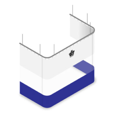 Three-Sided Curtain Model 150 Grade D Breathing Air System by Martech